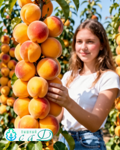 Абрикос колоновидный "ГОЛД" среднераннего срока созревания